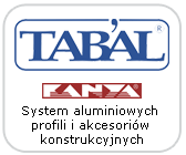 Tabal - Kanya - System aluminiowych  profili i akcesoriów konstrukcyjnych
